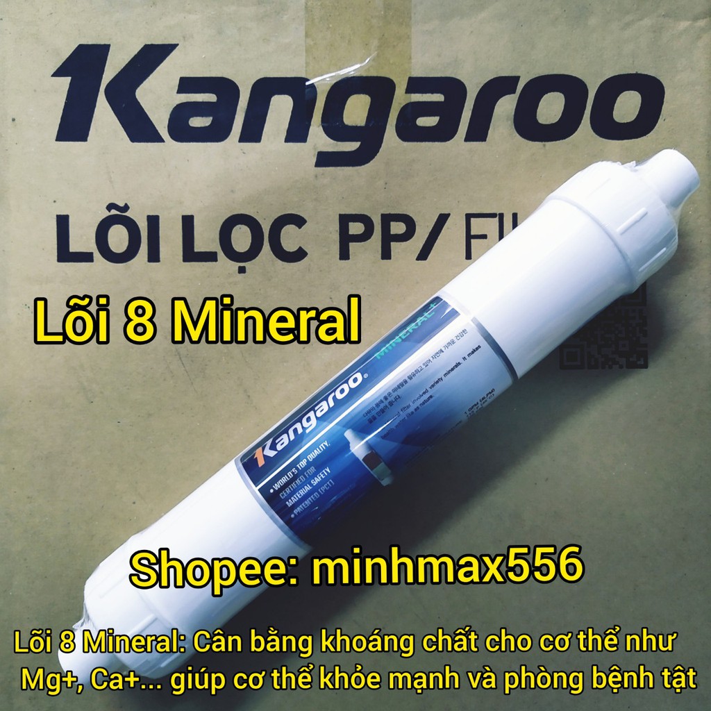 COMBO 6 LÕI LỌC NƯỚC KANGAROO HYDROGEN | FIR - OrpH - HypH - MINARAL - NANO CARBON - 5IN1