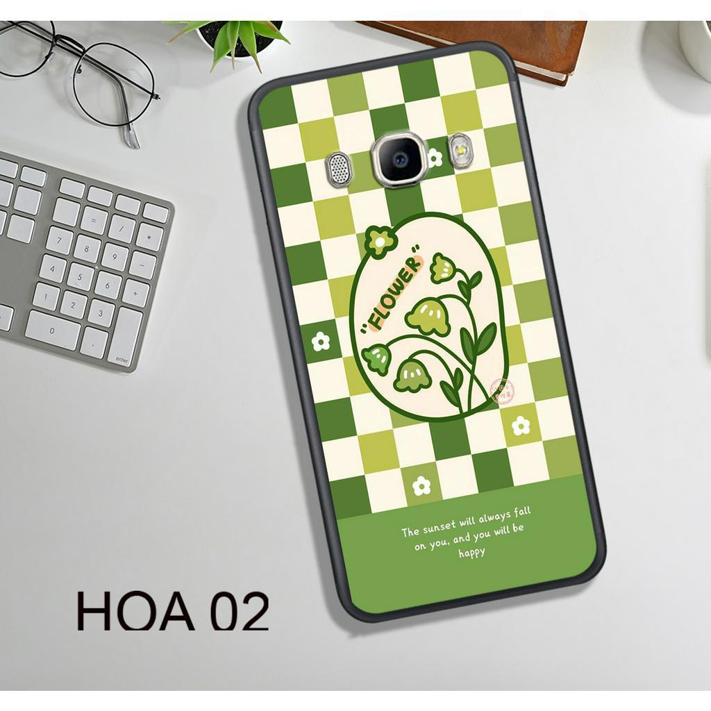 Ốp Lưng  Samsung J3 2016 - J5 2016 - J7 2016 - J7 2015, In Hình HOA, Màu Sắc Bắt Mắt.
