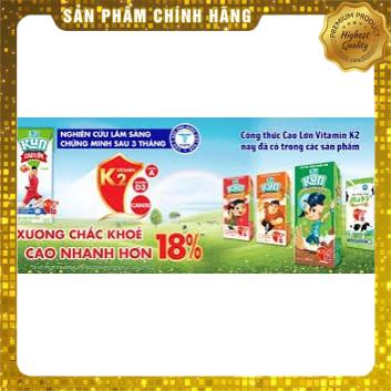 SỮA KUN CAO LỚN K2 CAM, DÂU, CACAO 180ml x 48 hộp