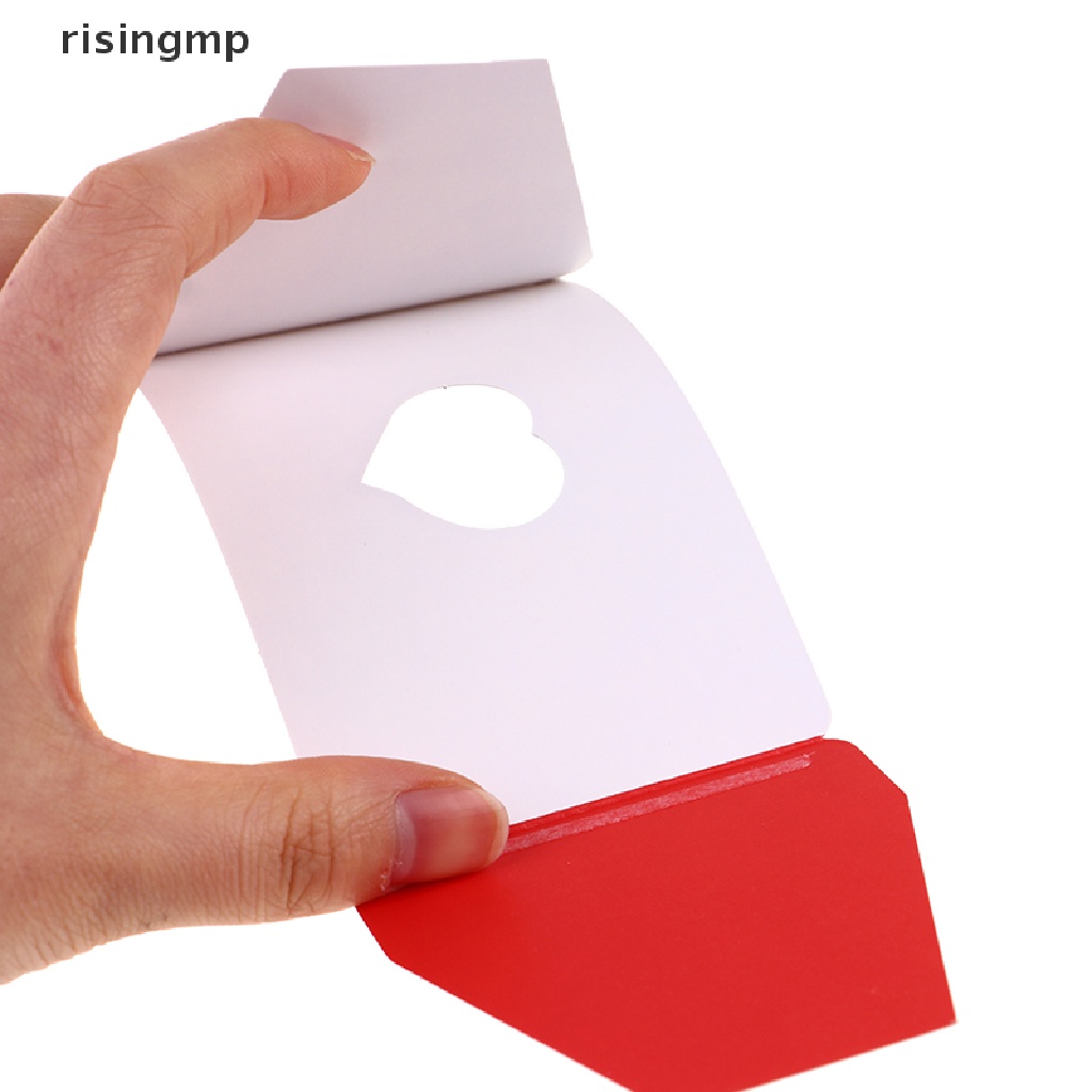 [risingmp] Flick The Heart Magic Tricks Flick Finger the Heart Appearing Card Magic Props ♨HOT SELL