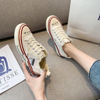 [Hot trend] 2 màu Giày sneaker style rách cao 3,5-4cm HOT NHẤT 2020