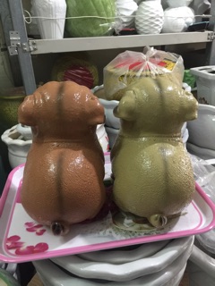 Lợn đất dáng chó lợn hót 2018