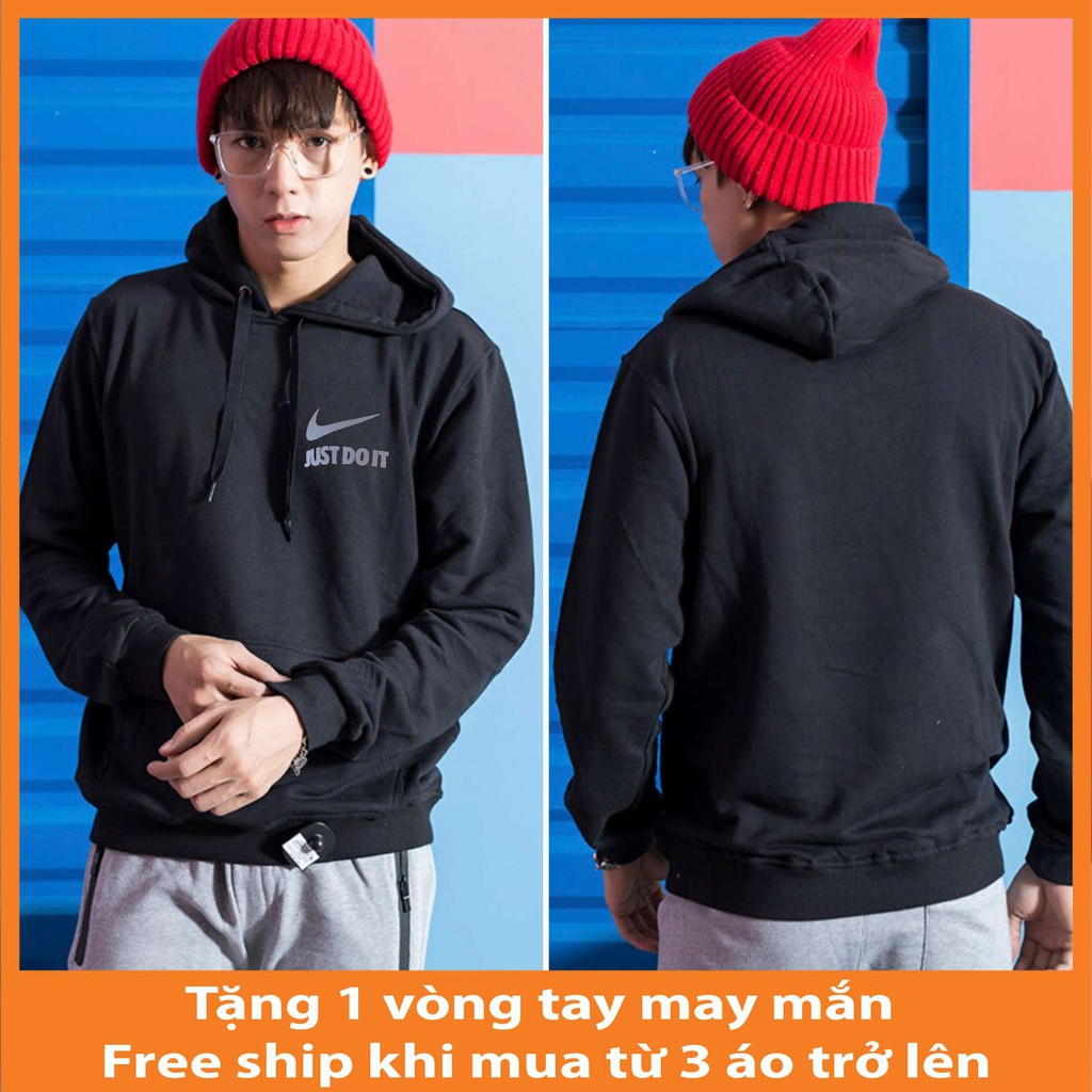 Áo Khoác Nỉ  Hoodie Nam JUST DO IT Chất Dày Dặn Full Size Full Màu  [ngực]