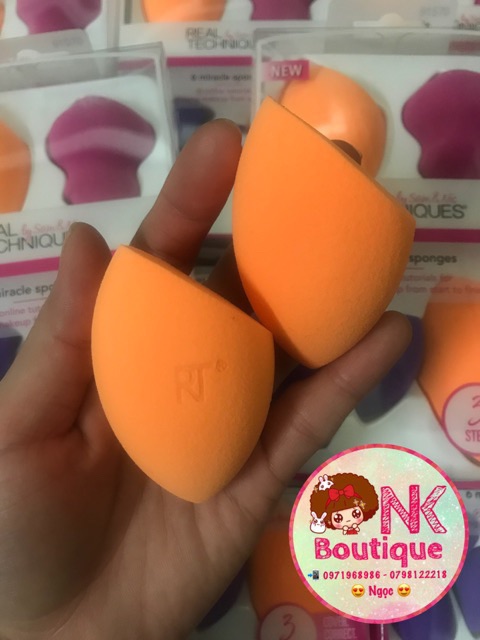 Bông Mút Trang Điểm Real Techniques By Sam & Nic Miracle Complexion Sponges