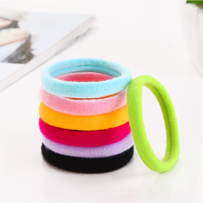 20 dây cột tóc sắc màu