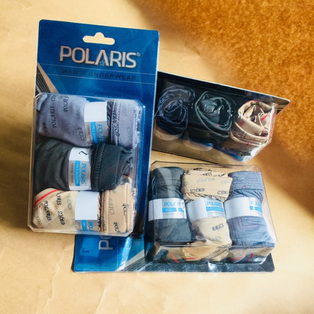 Combo 3 Quần sịp nam Erics & Polaris xuất khẩu