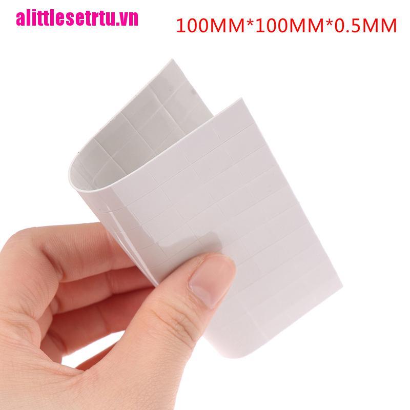 Bộ 100 Miếng Tản Nhiệt Silicone 10mm X 10mmx0.5mm Gpu