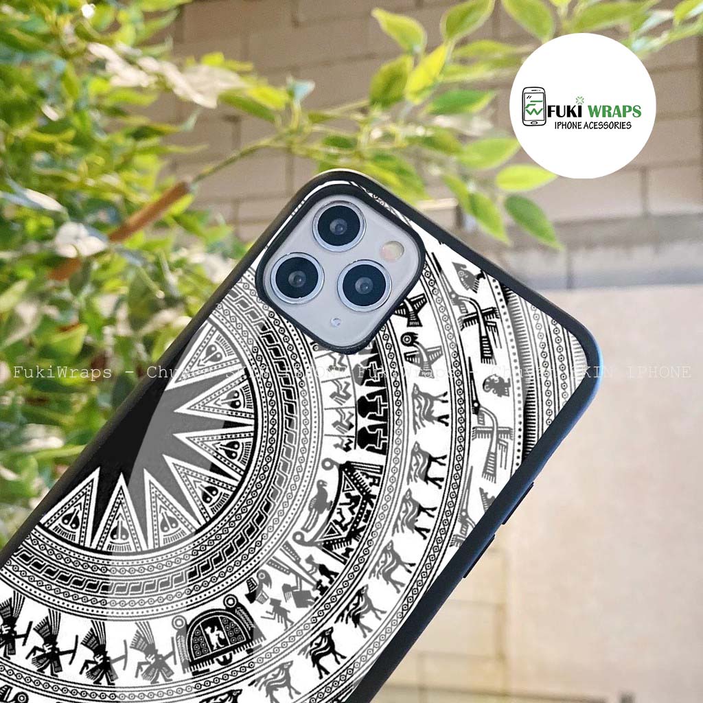 Ốp Lưng Kính Cường Lực / Case Trống Đồng Chống Vỡ Dành Cho 13ProMax 12ProMax 11ProMax X XSMAX Fukishop