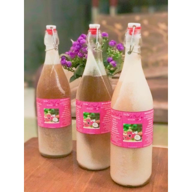 Chai thủy tinh nắp gài kín hơi 500ML