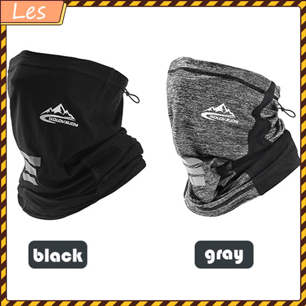 Khăn quàng cổ dạng ống bằng lụa lạnh chống UV khi chơi thể thao