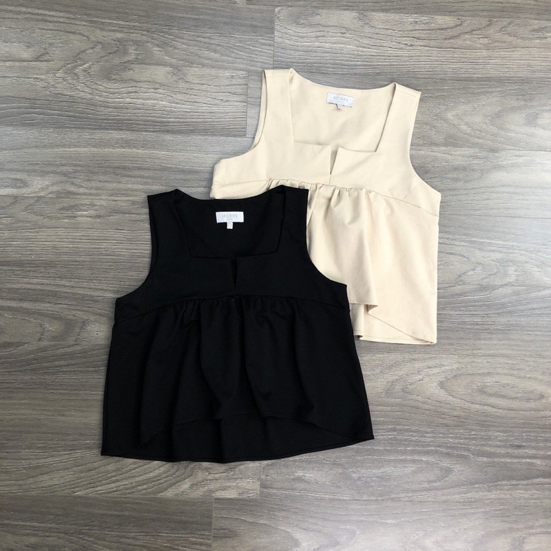 Áo Hobbs 2 màu đen kem