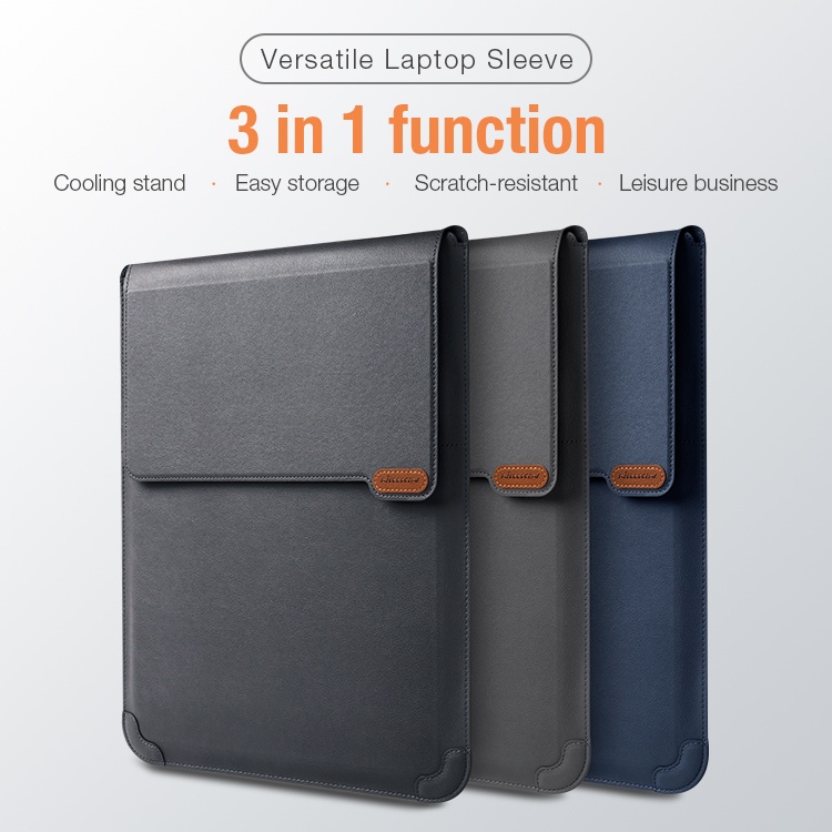 Bao da, Túi đựng Nillkin Versatile Laptop 14inch 16inch dành cho Macbook Air / Macbook Pro 13 / Surface Pro /LaptopHP