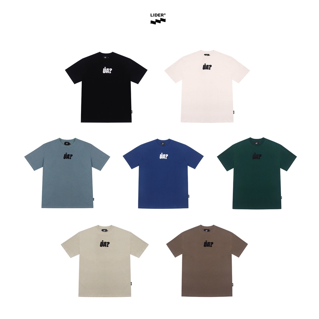 Áo Thun Unisex LIDER Phát Ra Tiếng Ủa Chất Cotton 2 Chiều 250gsm