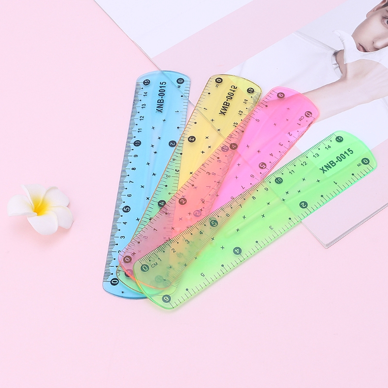 1 Thước Dẻo 15cm Nhiều Màu Sắc