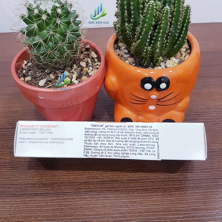 Kem bôi mụn , gel bôi ngừa mụn Erylik,mụn bọc, mụn mủ, trứng cả, mụn ẩn, ( Hàng Pháp ) | BigBuy360 - bigbuy360.vn