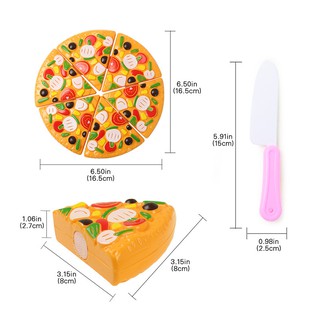 Bộ 6 Miếng Bánh Pizza Đồ Chơi Cho Bé