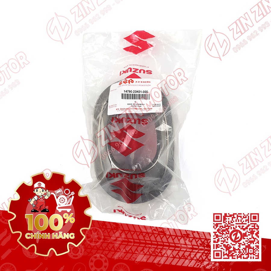 Chụp Đuôi Pô GSX R150, GSX S150, Bandit 150 14790-23K01-000