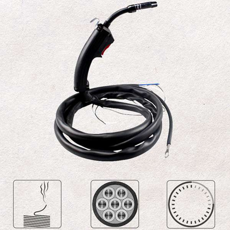 Mig Mag Thiết Bị Hàn Điện Kèm Dây Cáp 4M 14Ak