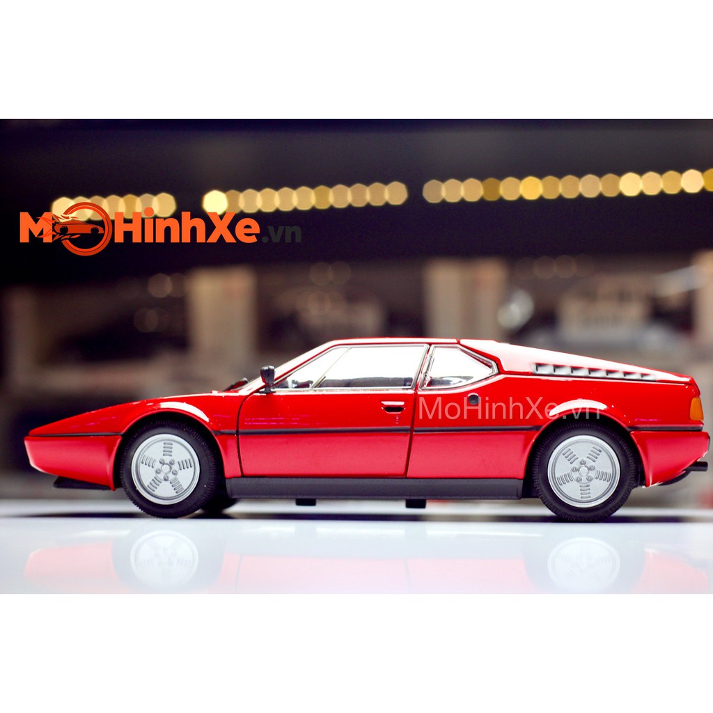 MÔ HÌNH XE BMW M1 1:24 WELLY