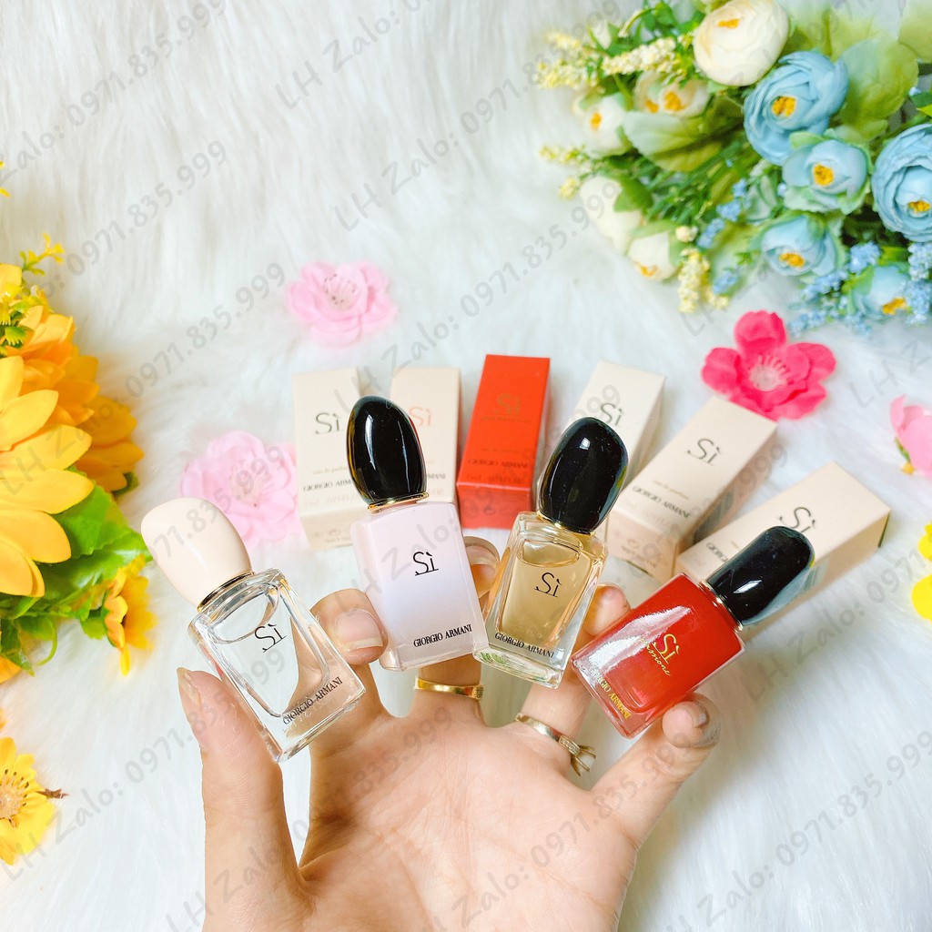 Nước Hoa Nữ Giorgio Armani Sì Mini, Nước Hoa Mini Sì Gom Sale | BigBuy360 - bigbuy360.vn