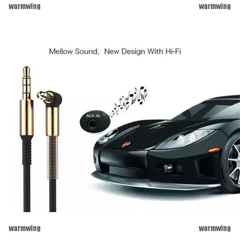 Dây Cáp Âm Thanh Nối Dài Tai Nghe Chốt Cắm 3.5mm Góc 90 Độ