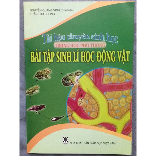 Sách - Tài liệu chuyên Sinh học THPT Bài tập Sinh lí Động Vật