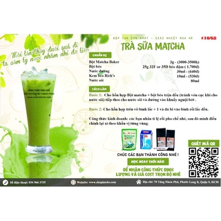 Bột Matcha Đài Loan POWER ( 500 gram )
