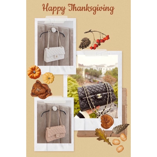 Túi CHA NE L Classic da lamskin fullbox