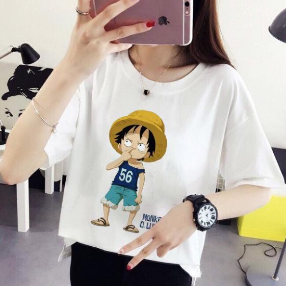 [BÃO HÈ] ÁO THUN TAY LỠ UNISEX NAM NỮ ONE PIECE sales off toàn shop  / siêu hót bán chạy