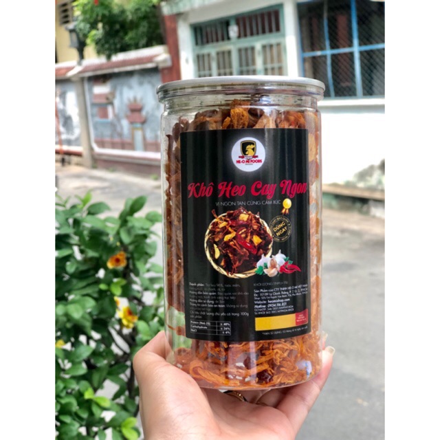 Khô heo cháy tỏi HEO MI 250g