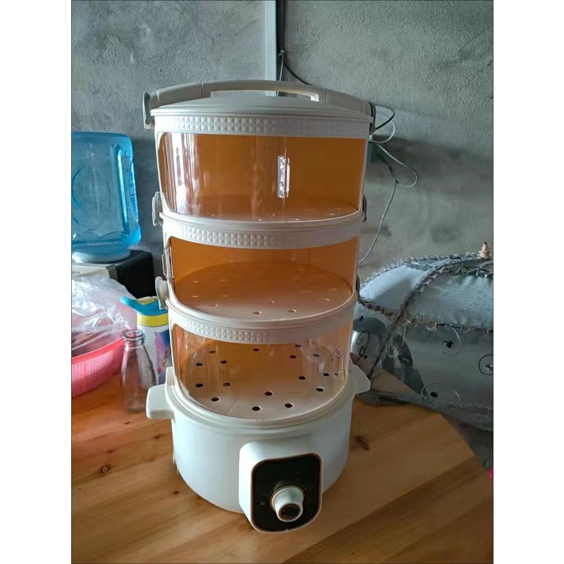 Lồng bàn giữ nhiệt 5 tầng cao cấp nhiều mẫu mã