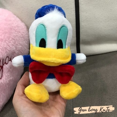 Gấu bông - Bé Vịt Donald móc khóa, treo nôi