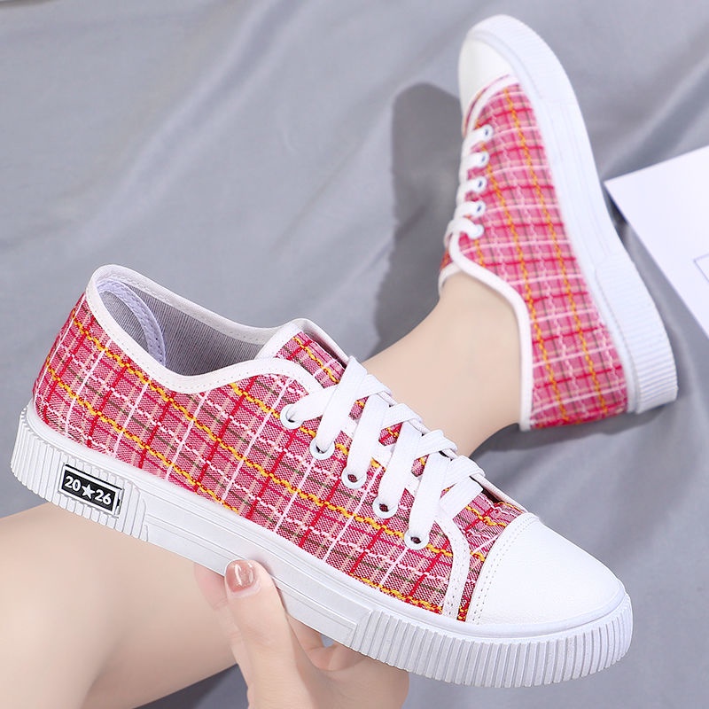 Giày Thể Thao Canvas Thoáng Khí Thời Trang Hàn Quốc 2022
