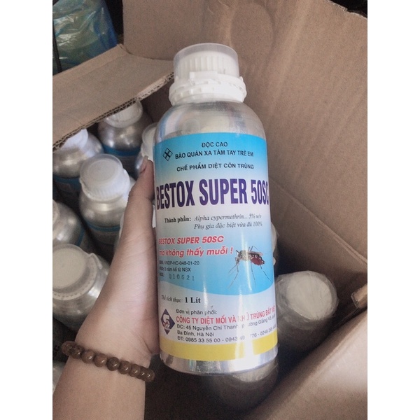 Thuốc diệt muỗi BESTOX SUPER 50EC - chai 1lít