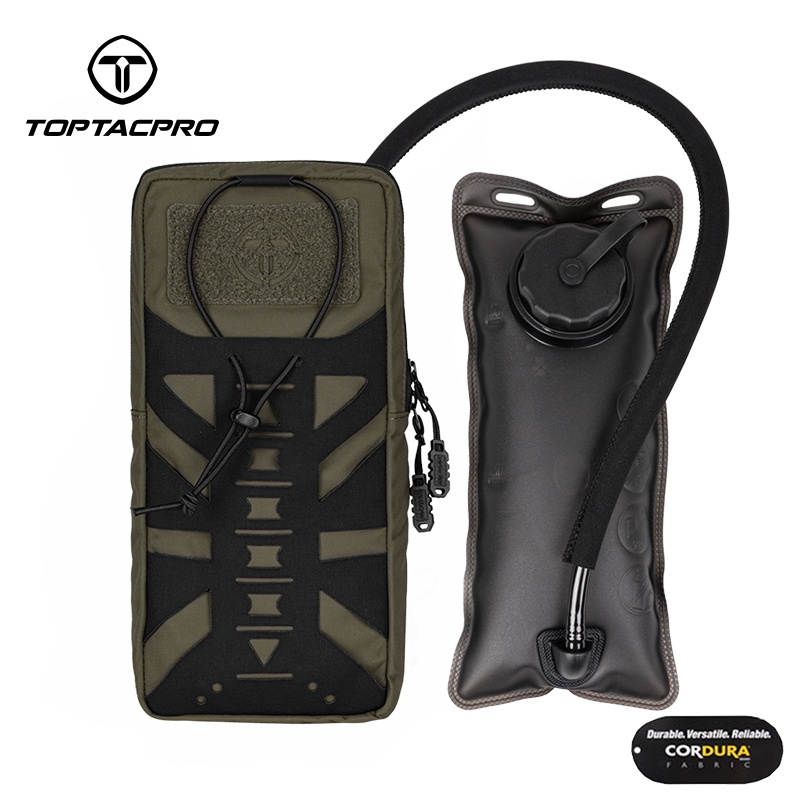 Toptacpro Túi Đựng Nước Màu Laser Rằn Ri Đa Chức Năng 8504