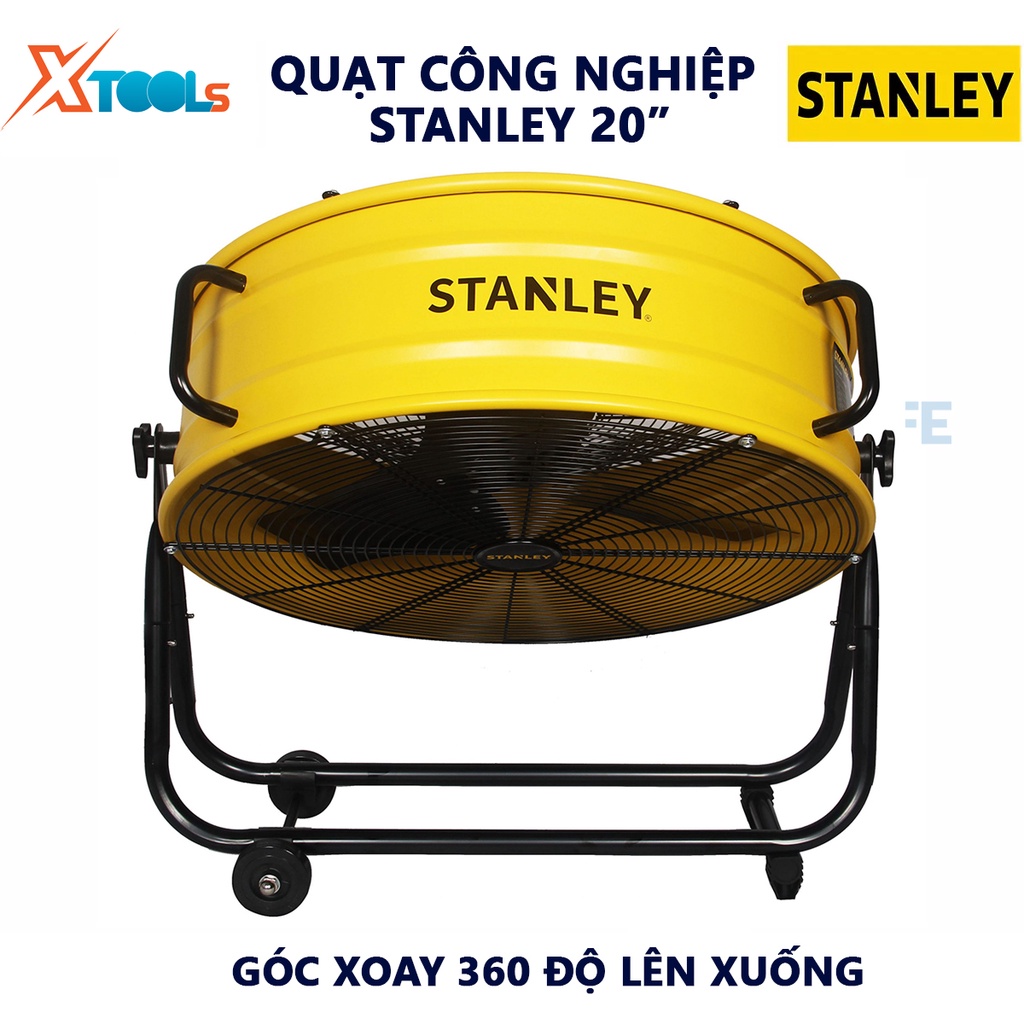 Quạt công nghiệp Stanley SLF305018 | công suất 130W điều chỉnh 3 cấp tốc độ vận tốc gió 456m/M [CHÍNH HÃNG][XTOOLs]