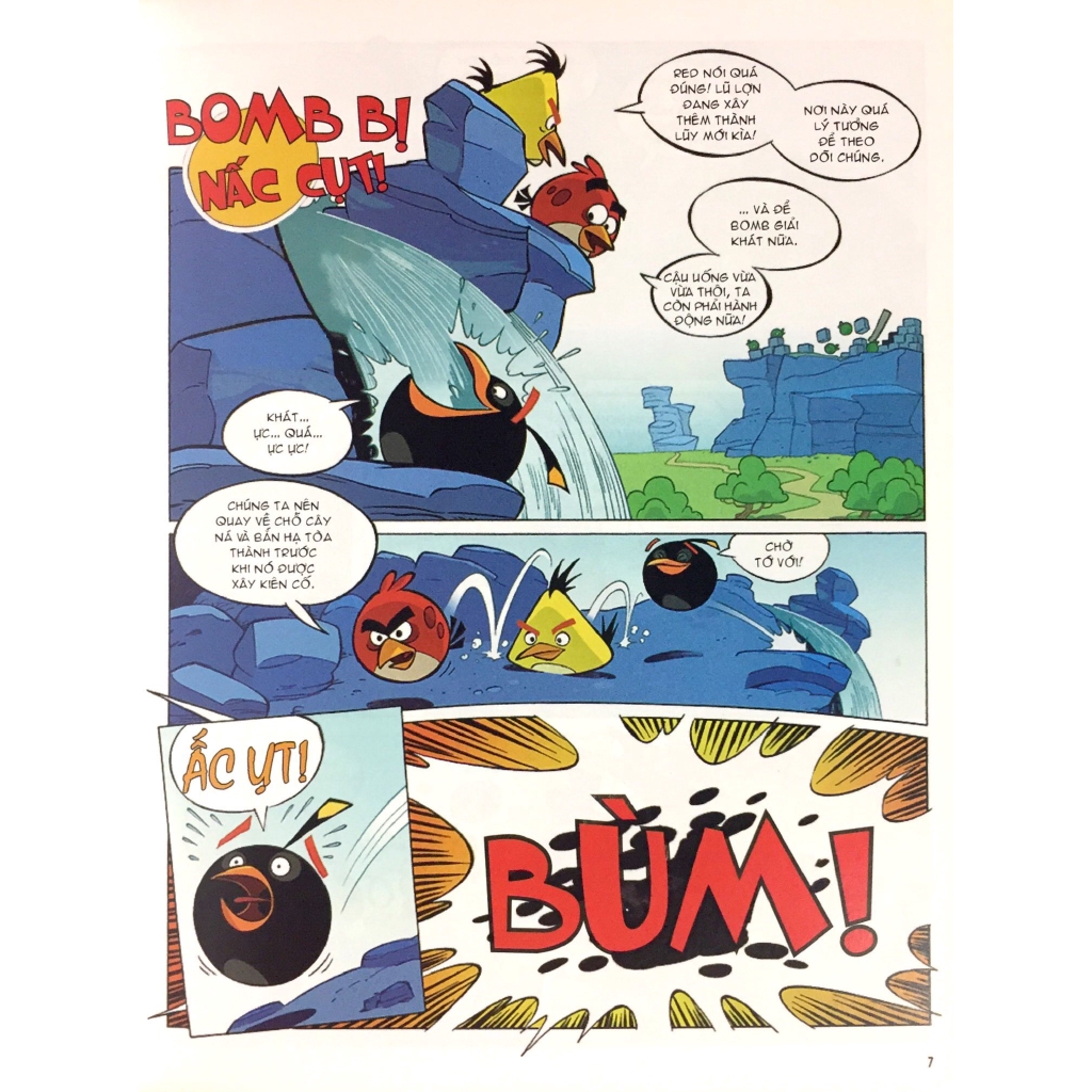 Sách - Angry Birds Comics - Chiến Dịch Trộm Trứng