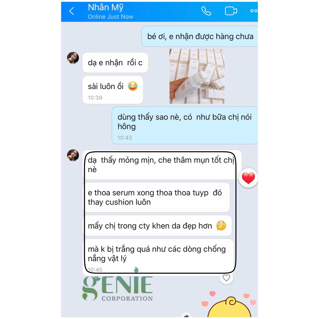 Kem nền chống nắng Genie DD Cream & Tone Up Mẫu Mới 2020 | BigBuy360 - bigbuy360.vn