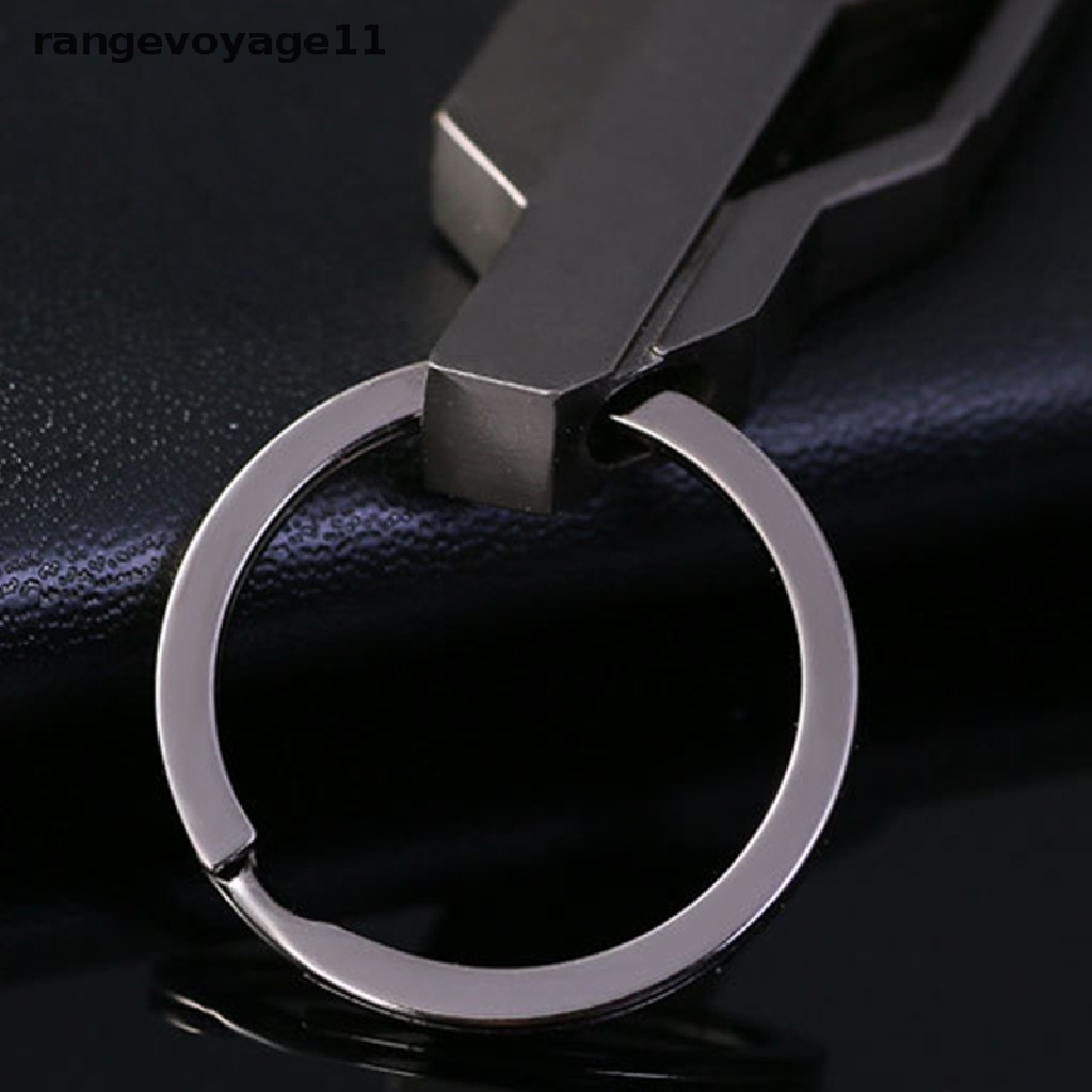 Móc Chìa Khóa Bằng Thép Không Gỉ Thời Trang Cho Nam rangevoyage11
