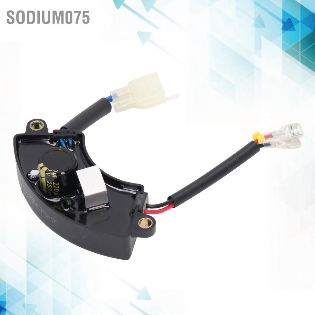 Có thể bán buôn Máy phát điện chạy xăng AVR Bộ điều chỉnh áp tự động Kiểu bán nguyệt cho 2‑3kw 168F 170F lưu một pha Sodium075 Hàng giao ngay