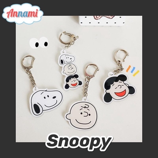 Móc Khóa Acrylic Hình Chú Chó Snoopy Đáng Yêu