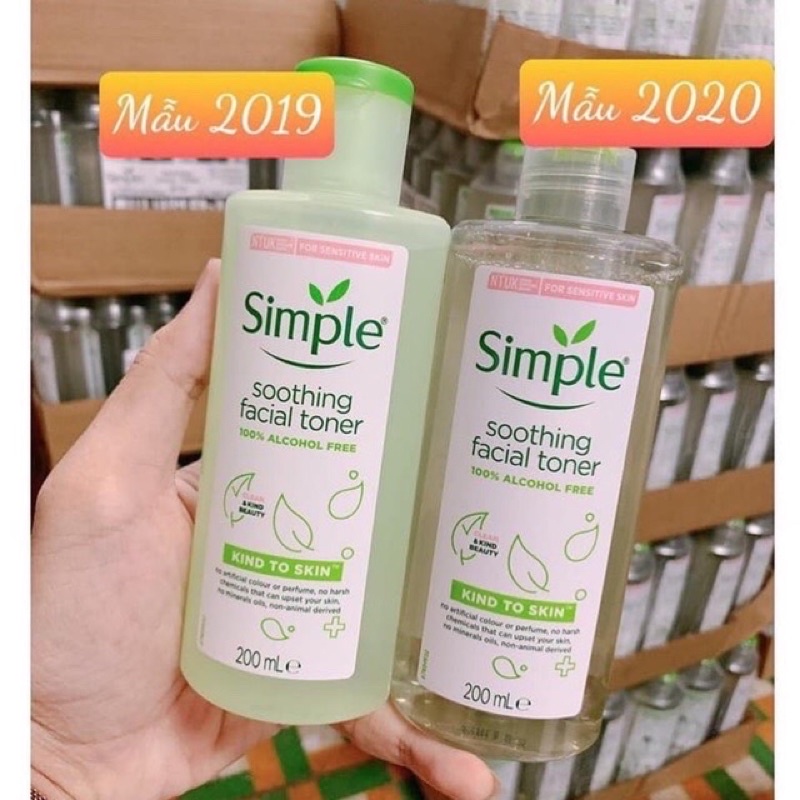 NƯỚC HOA HỒNG SIMPLE KIND TO SKIN SMOOTHING FACIAL TONER