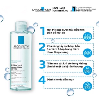 Tẩy trang La Roche Posay 400ml