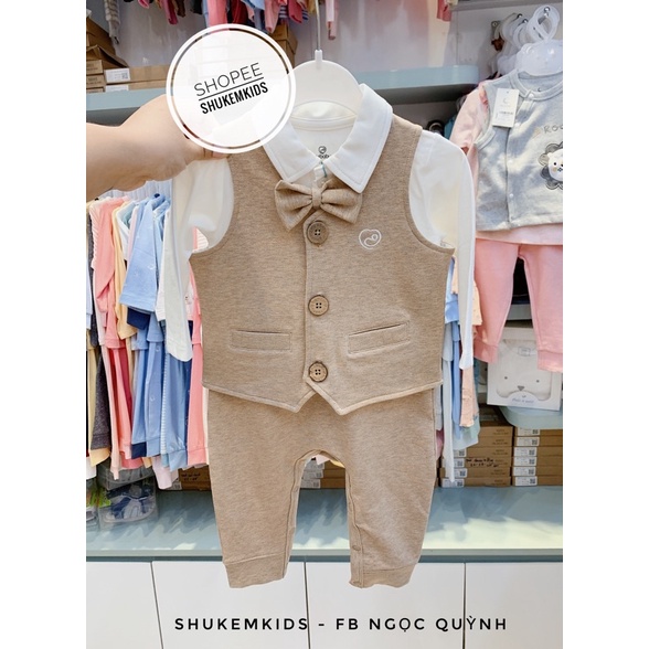 Body công tử , vay thu đông Bu baby cách điệu siêu xinh cho bé
