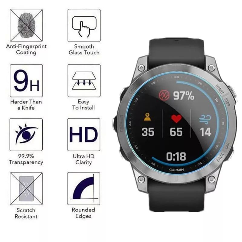 Kính cường lực cho Garmin Fenix 7 / Fenix 7s / Fenix 7x