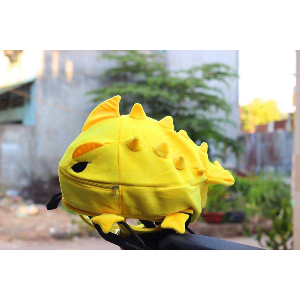 [CHÍNH HÃNG]Balo Con Rồng cực KUTE vải NHUNG, BIGSIZE , bảo hành 12 tháng