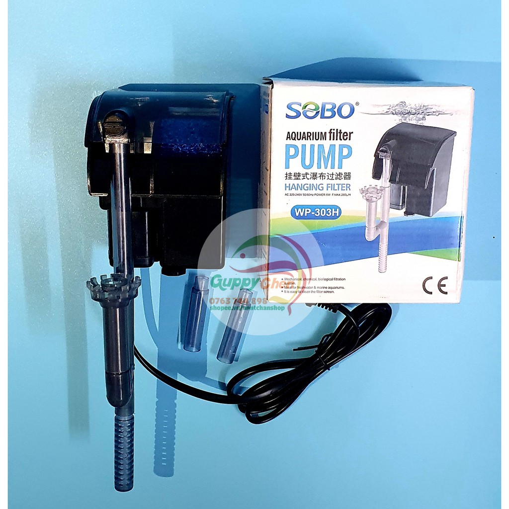 Lọc thác sobo WP- 303h cho hồ cá