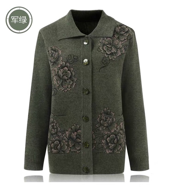 [HÀNG ORDER] ÁO KHOÁC LEN NỮ TRUNG NIÊN KÈM ẢNH THẬT | BigBuy360 - bigbuy360.vn