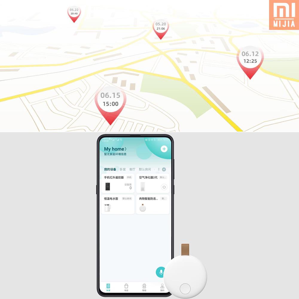Thiết bị theo dõi thông minh hai chiều Bt chống mất đồ Xiaomi Ranres