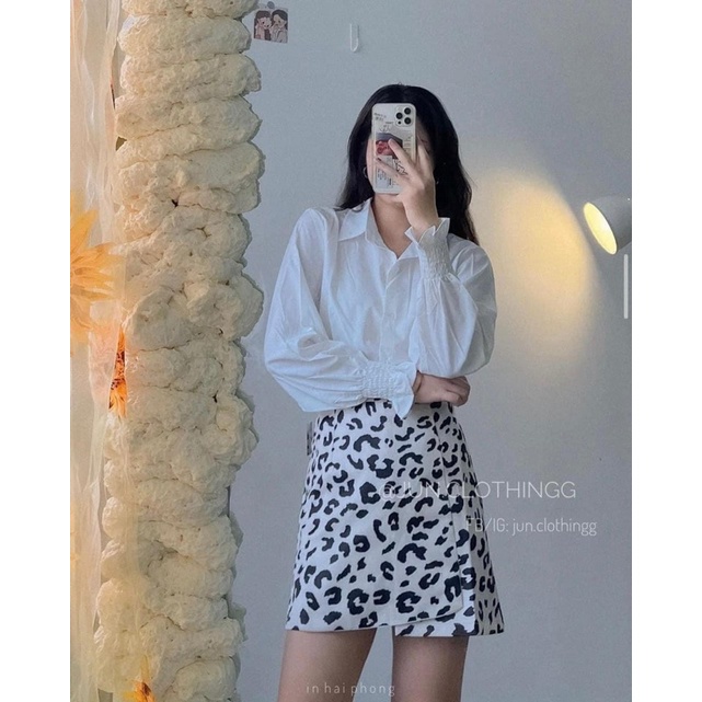 🍊 Sơmi trắng cổ đức tay chun 🍊